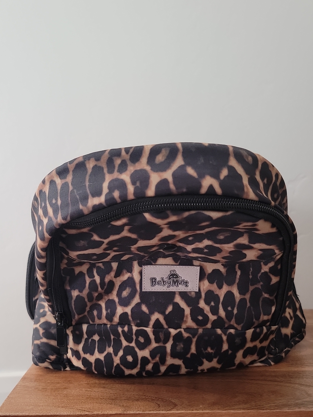 Leopard Print Kids Toddler Hip Carrier- Black & Brown